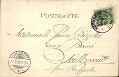 CPA Wilkommen Hippisme Course has horses