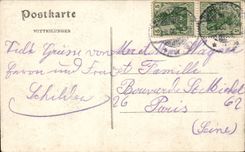 Strassburg CPA Klein Frankreich small France (nice shot)