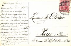 Strassburg CPA Altes Schloss the old castle