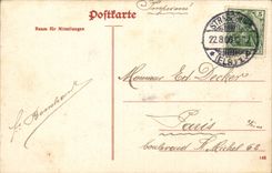 Gruss aus Strassburg CPA Raiferl Palate