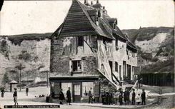 Dieppe CPA altes Haus in Pollet