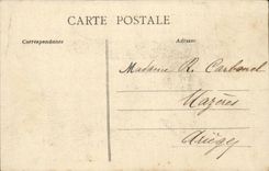 Le Havre CPA the dam by heavy weather