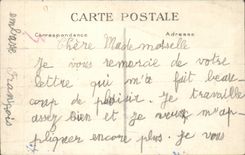 Sainte Address CPA Vault Our Lady of the floods