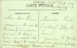 Rouen CPA the town hall the room of the municipal council Frescos of Baudoin