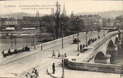 Rouen CPA the bridge Crow Seen as the crow flies