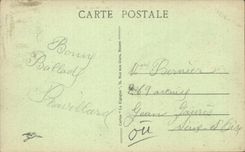 Treport CPA gesehen vom Pierhead