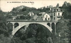 Bourboule CPA die Brucke von Charlet