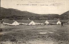 Auvergne CPA the Fountain of the Shepherd the old camp