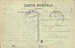 Auvergne CPA the Fountain of the Shepherd the old camp