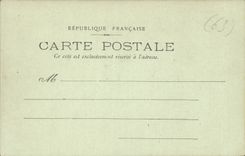 Costumes of Auvergne CPA Brayaude (folklore)