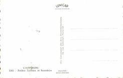 Auvergne CPA Tuilliere Rocks and Sanadoire