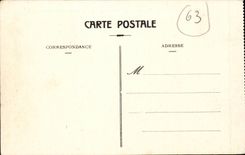 CPA Summit of Puy de Dome Seen from of the ruins of the Mercury temple