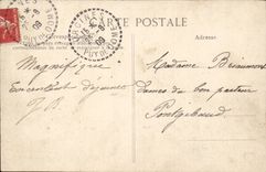 CPA Ruins of the mercury temple at the top of Puy de Dome