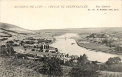 Umlagerungen von Lyon - von Couzon und von Roche Taillee CPA