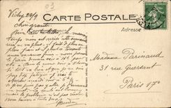 Environs de Vichy - Billy - Les Ruines du Chateau CPA 