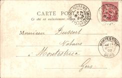 Versteinernder Brunnen Clermont-ferrandCPA (Wolfwolf)