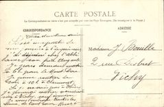 Clermont-ferrand CPA die Strasse der Fette