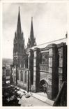 Clermont-ferrandmoderne KARTE die Kathedrale