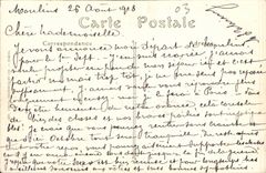 Moulins CPA Passage Moret House of 15th (Grocer)