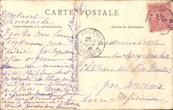 CPA Asnieres on Oise Castle of the white Queen