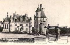 Chateau de Chenonceaux CPA L'entree principale