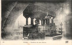 Tours CPA Tombeau de Saint Martin