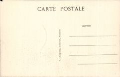 Pouliguen CPA rocks of the great dimension