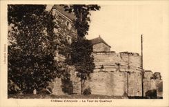 Castle of Ancenis CPA the tower of the warrior