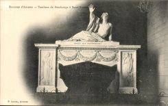 surroundings of Ancenis CPA tomb of Bonchamps have Saint Flora