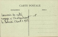 Chateaubriant CPA Castle of Renaissance the Home seigneurial (1537) and colonnade (1538)