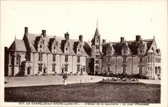 The vault on Erdre CPA Castle of Gascherie main courtyard