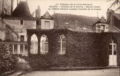 Couffe CPA Castle of Contrie Native house of famous general Vendean the Cart of Contrie