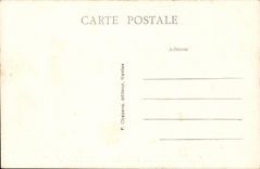 Missillac CPA Ruins of the castle of Breteche about 1830