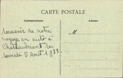 Chateaubriant CPA southernmost Wing of the castle of Renaissance