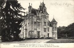 Drowning CPA close Saint Epain Castle of BRou