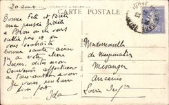 Co Moor of Touraine CPA Castle of Husks