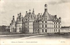 CPA Chateau de Chambord Facade septentrionale