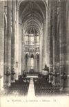 Nantes CPA the cathedral Interior