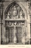 Chateau d'Amboise CPA porte de la chapelle