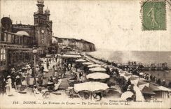 Dieppe CPA Terrassen des Kasinos