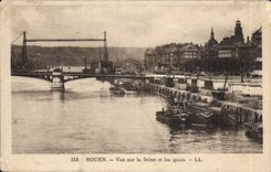 Rouen CPA Seen on S€Œeine and the quays