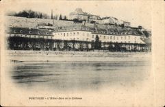 Pontoise CPA the hotel God and the castle