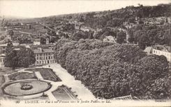 Lisieux CPA das als die Krahe gesehen wird fliegt in Richtung zum allgemeinen Garten