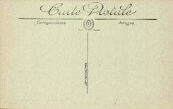 Lisieux CPA das als die Krahe gesehen wird fliegt in Richtung zum allgemeinen Garten