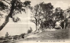 Honfleur CPA La cote de Grace