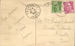 Gargilesse CPA das Schloss