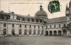 CPA Schloss des Valencay Hauptleitungshofes