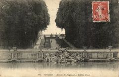 Versailles CPa Basin of Neptune and the alley of water