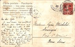 CPA Phantasie-aufrichtige Wunsche (in der Entlastung)