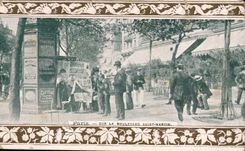 CPA Paris auf der Prachtstrasse Saint Martin